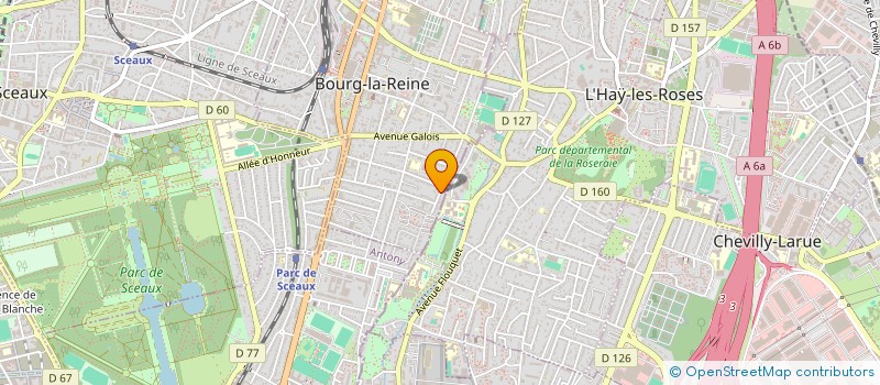 localisation de l'entreprise MONSIEUR HERVE KERLEGUER à BOURG-LA-REINE