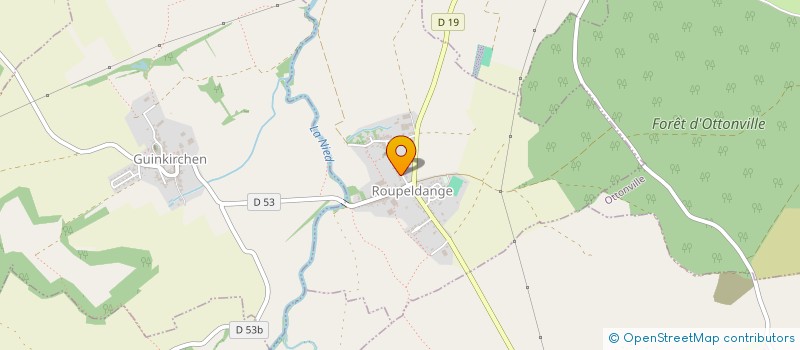 localisation de l'entreprise MONSIEUR HERVE KETZINGER  ROUPELDANGE