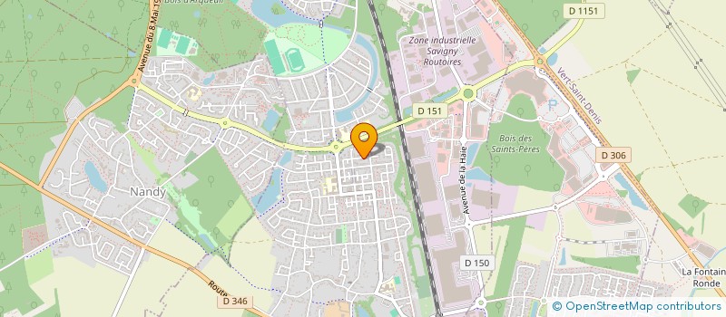 localisation de l'entreprise MONSIEUR HERVE KILAY  SAVIGNY-LE-TEMPLE