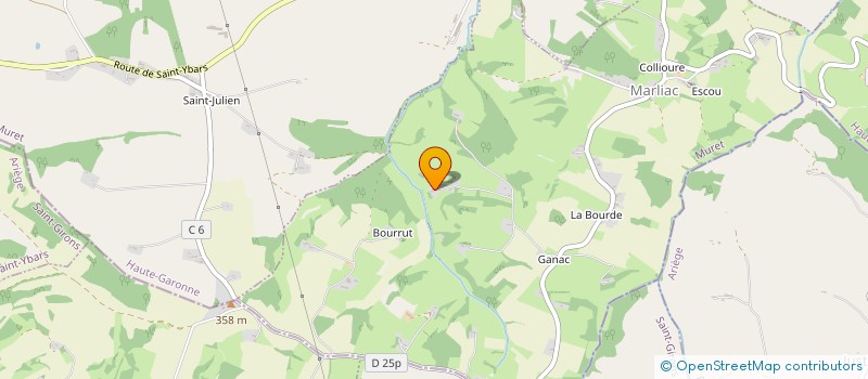 localisation de l'entreprise MONSIEUR HERVE KLAPSIA  MARLIAC