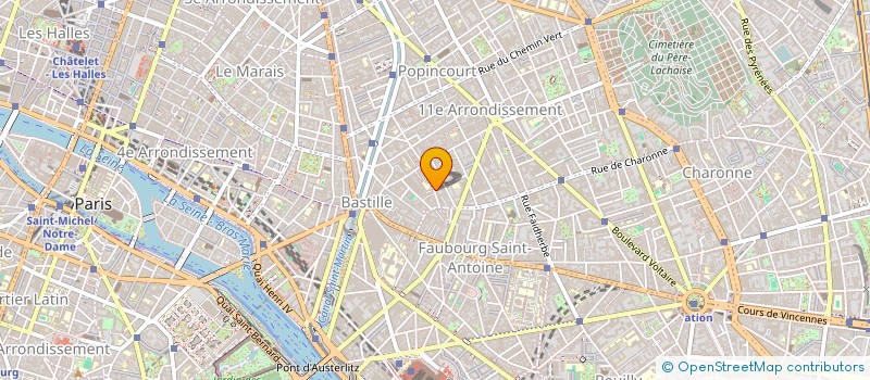 localisation de l'entreprise MONSIEUR HERVE LABORIE  PARIS