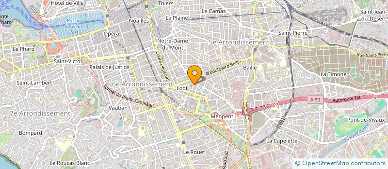 localisation de l'entreprise MONSIEUR HERVE LABOUREL à MARSEILLE