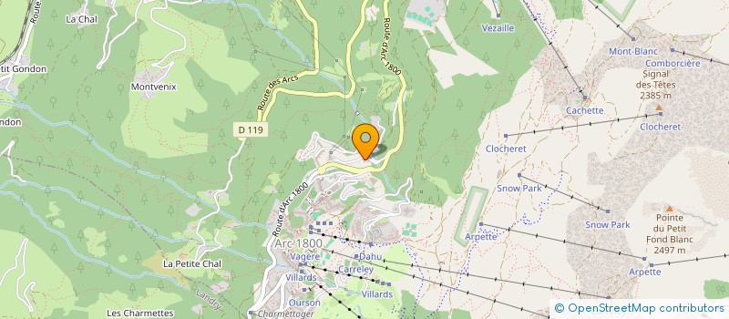 localisation de l'entreprise MONSIEUR HERVE LABOUREY à BOURG-SAINT-MAURICE