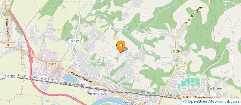 localisation de l'entreprise MONSIEUR HERVE LABOUYRIE  LABATUT