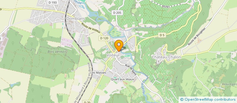 localisation de l'entreprise MONSIEUR HERVE LACROIX  ARLAY