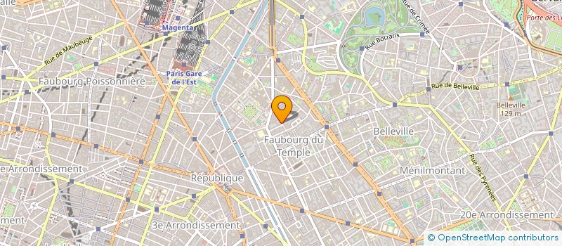 localisation de l'entreprise MONSIEUR HERVE LACROIX  PARIS