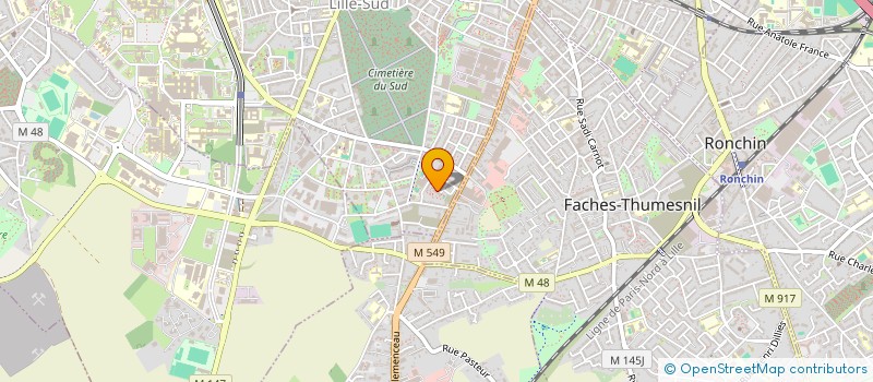 localisation de l'entreprise MONSIEUR HERVE LAFORCE à LILLE