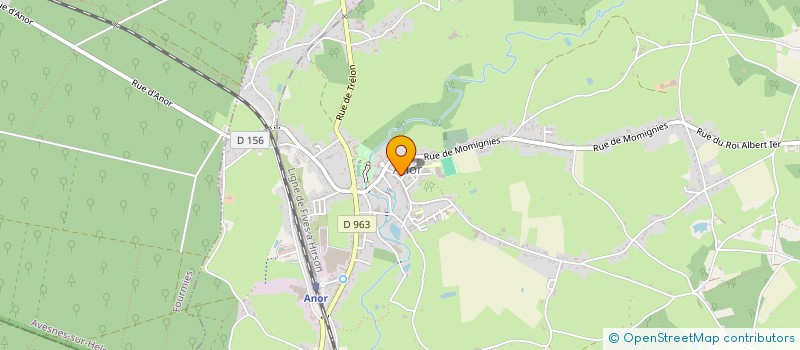 localisation de l'entreprise MONSIEUR HERVE LAFOREST  ANOR