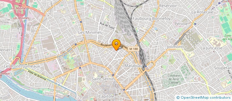 localisation de l'entreprise MONSIEUR HERVE LAFUISAT à TOULOUSE