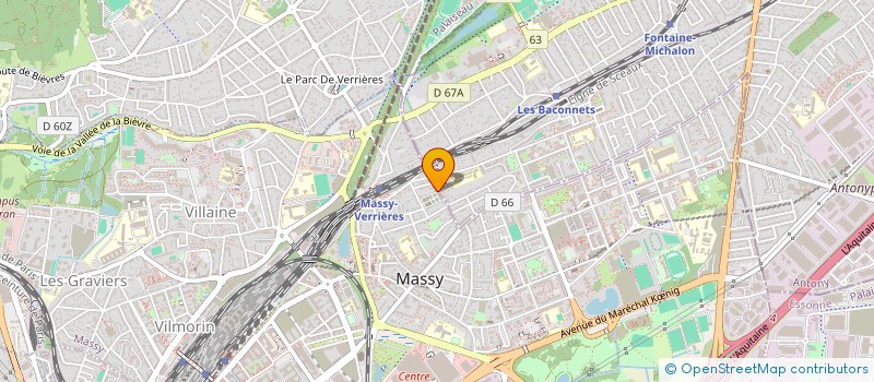 localisation de l'entreprise MONSIEUR HERVE LALBAT à ANTONY