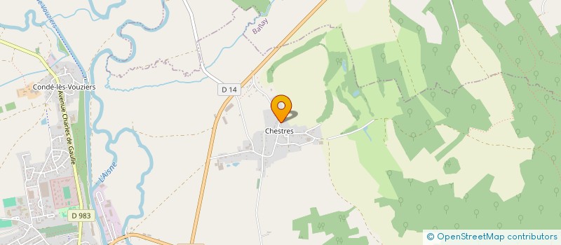 localisation de l'entreprise MONSIEUR HERVE LALLEMENT à VOUZIERS