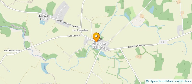 localisation de l'entreprise MONSIEUR HERVE LALLIER à AILLANT-SUR-MILLERON