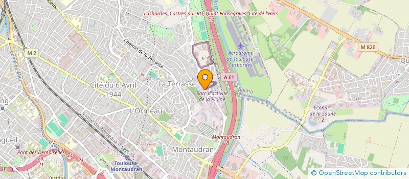 localisation de l'entreprise MONSIEUR HERVE LAMARQUE à TOULOUSE