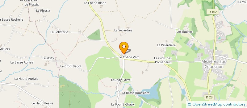 localisation de l'entreprise MONSIEUR HERVE LAMBART  MEZIERES-SUR-COUESNON