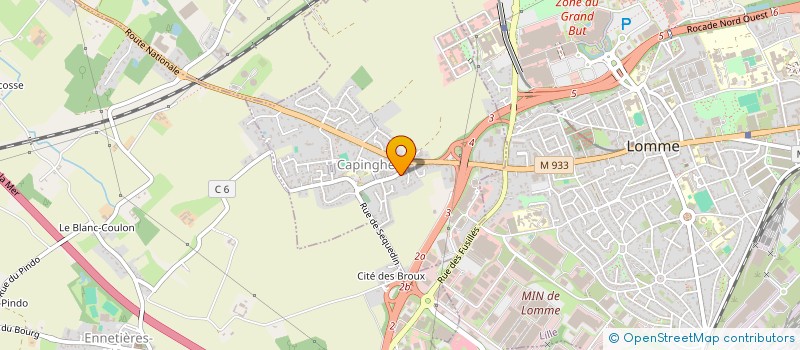 localisation de l'entreprise MONSIEUR HERVE LAMBIN à LILLE