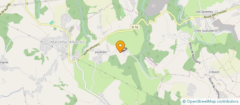 localisation de l'entreprise MONSIEUR HERVE LAMBINET  MARCELLAZ-ALBANAIS