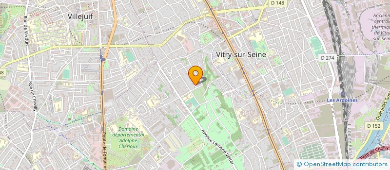 localisation de l'entreprise MONSIEUR HERVE LAMBION à VITRY-SUR-SEINE