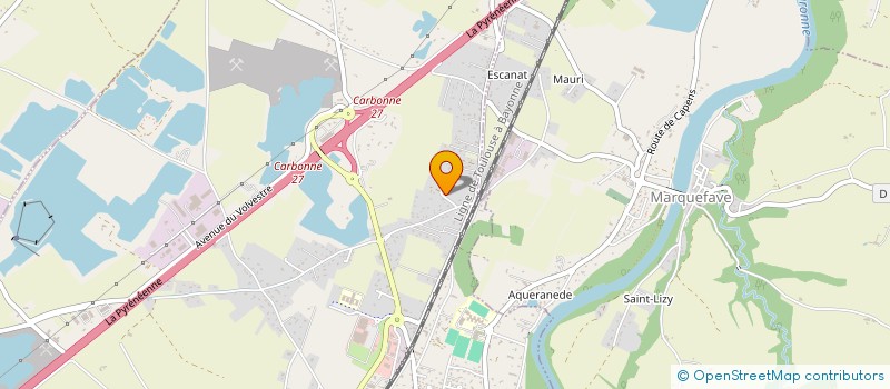 localisation de l'entreprise MONSIEUR HERVE LAMBOUR  CARBONNE