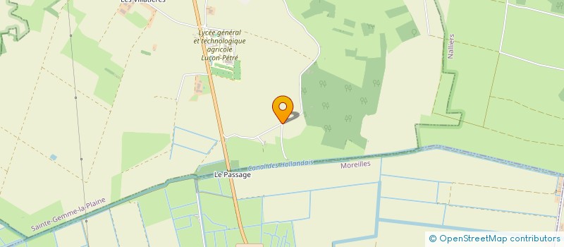 localisation de l'entreprise MONSIEUR HERVE LAMOUR  SAINTE-GEMME-LA-PLAINE