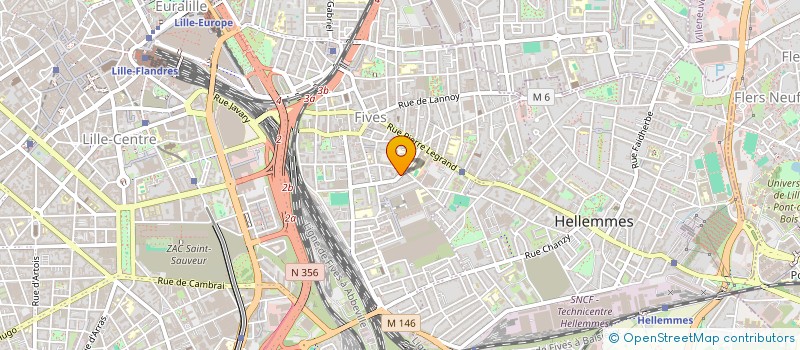 localisation de l'entreprise MONSIEUR HERVE LAMOUREUX à LILLE