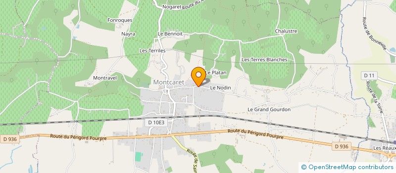 localisation de l'entreprise MONSIEUR HERVE LANGE à MONTCARET