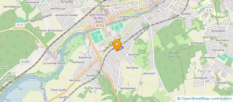 localisation de l'entreprise MONSIEUR HERVE LANGLOIS à LANDERNEAU