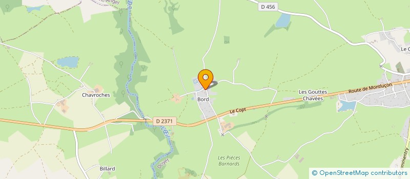 localisation de l'entreprise MONSIEUR HERVE LANTOINE  DOYET