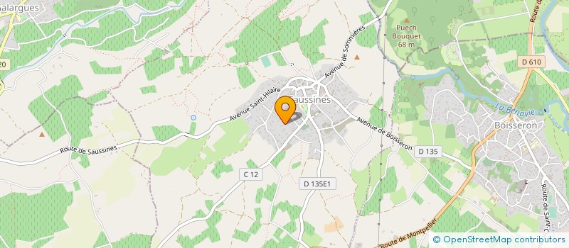 localisation de l'entreprise MONSIEUR HERVE LAPORTE à SAUSSINES