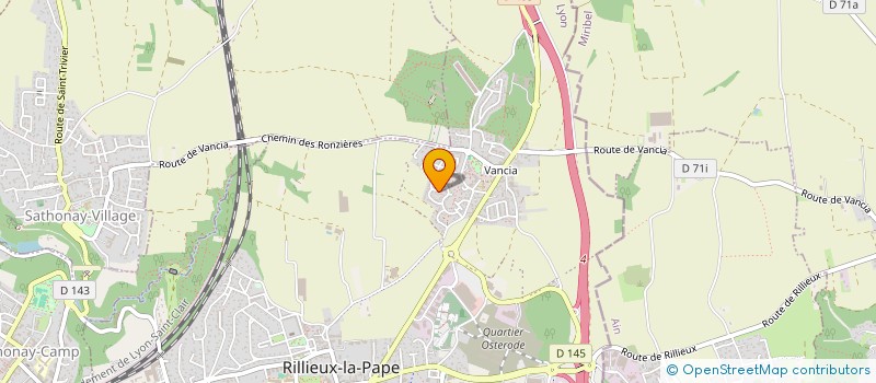 localisation de l'entreprise MONSIEUR HERVE LARUE  RILLIEUX-LA-PAPE