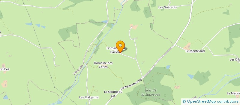 localisation de l'entreprise MONSIEUR HERVE LAUPIN à LE DONJON