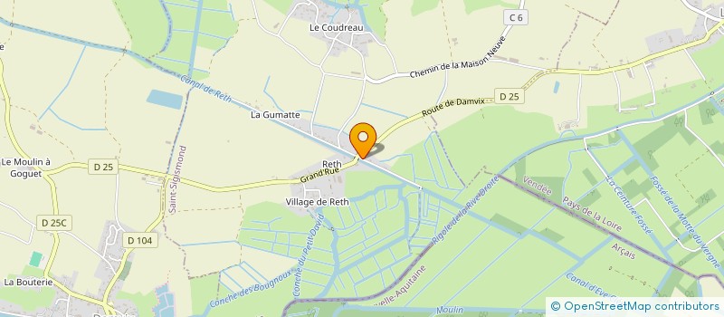 localisation de l'entreprise MONSIEUR HERVE LAURENT  SAINT-SIGISMOND