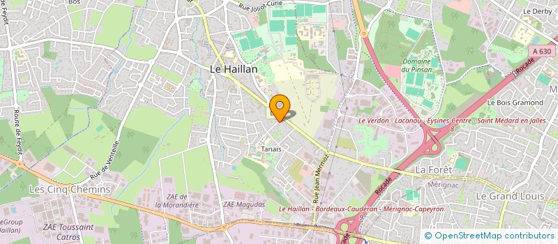 localisation de l'entreprise MONSIEUR HERVE LAVIGNASSE  LE HAILLAN