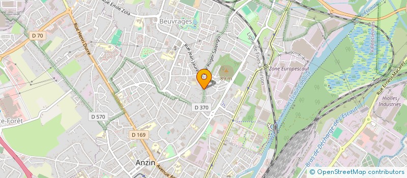 localisation de l'entreprise MONSIEUR HERVE LAVIGNE à BEUVRAGES