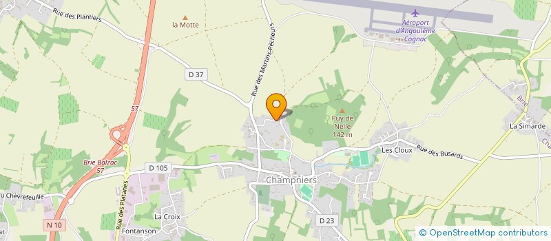 localisation de l'entreprise MONSIEUR HERVE LAVIGNE à CHAMPNIERS