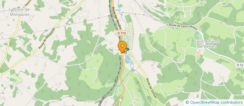 localisation de l'entreprise MONSIEUR HERVE LE BARBIER  PAYS DE BELVES