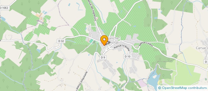 localisation de l'entreprise MONSIEUR HERVE LE BOUC  CARSAC-DE-GURSON