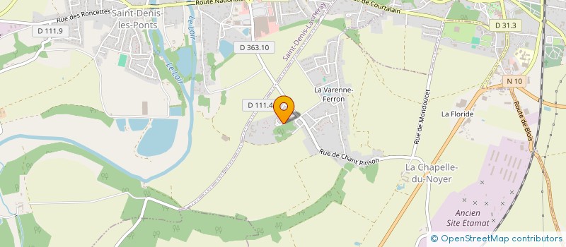 localisation de l'entreprise MONSIEUR HERVE LE DREIN à MOLEANS