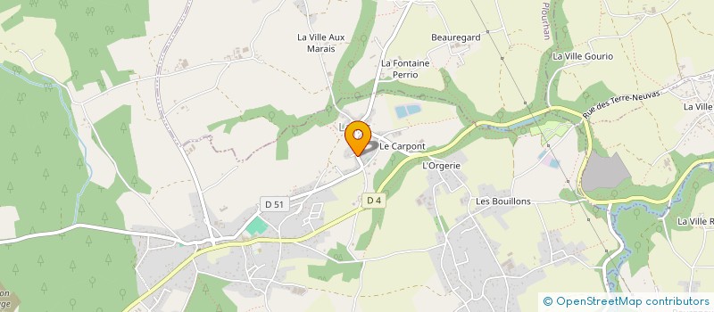 localisation de l'entreprise MONSIEUR HERVE LE GOFF à LANTIC
