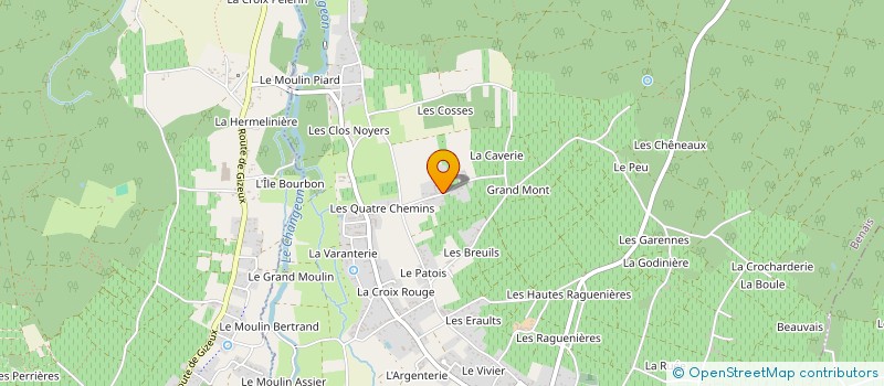 localisation de l'entreprise MONSIEUR HERVE LE GOFF  BENAIS