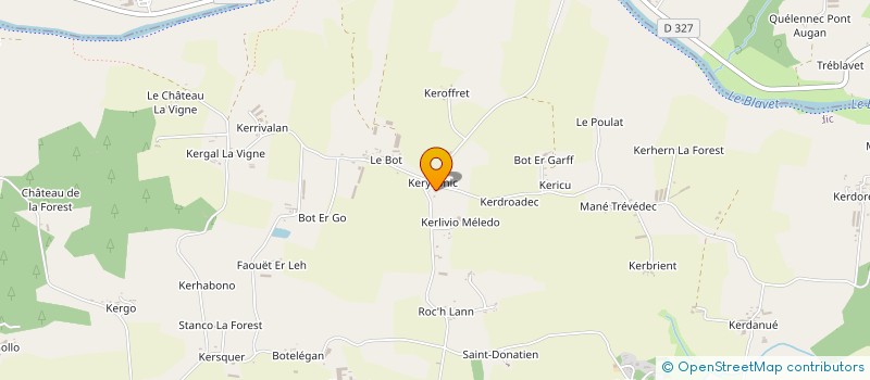 localisation de l'entreprise MONSIEUR HERVE LE GUEN  LANGUIDIC