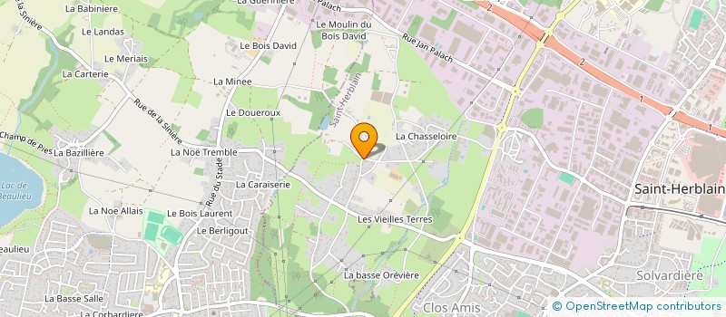localisation de l'entreprise MONSIEUR HERVE LE LAGADEC à SAINT-HERBLAIN