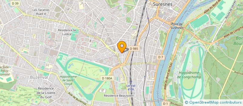 localisation de l'entreprise MONSIEUR HERVE LE MENEDEU à SURESNES
