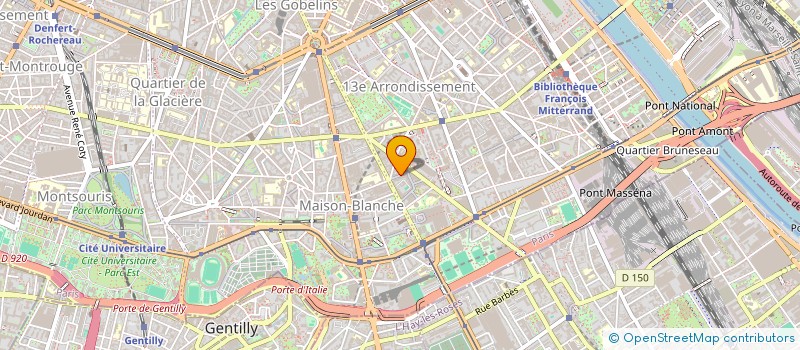 localisation de l'entreprise MONSIEUR HERVE LE NIGER  PARIS