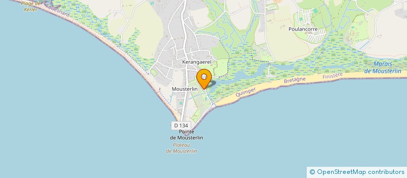 localisation de l'entreprise MONSIEUR HERVE LE NOURS à FOUESNANT