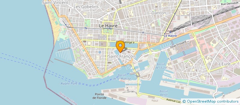 localisation de l'entreprise MONSIEUR HERVE LE TARNEC  LE HAVRE