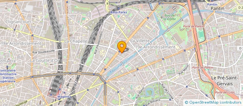 localisation de l'entreprise MONSIEUR HERVE LEBLANC  PARIS