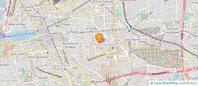 localisation de l'entreprise MONSIEUR HERVE LEBLANC à MARSEILLE