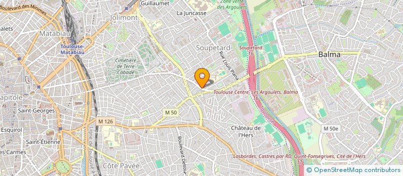 localisation de l'entreprise MONSIEUR HERVE LEBOUATH à TOULOUSE