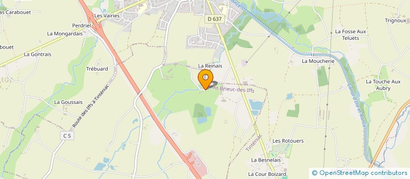 localisation de l'entreprise MONSIEUR HERVE LEBRETON à VIGNOC