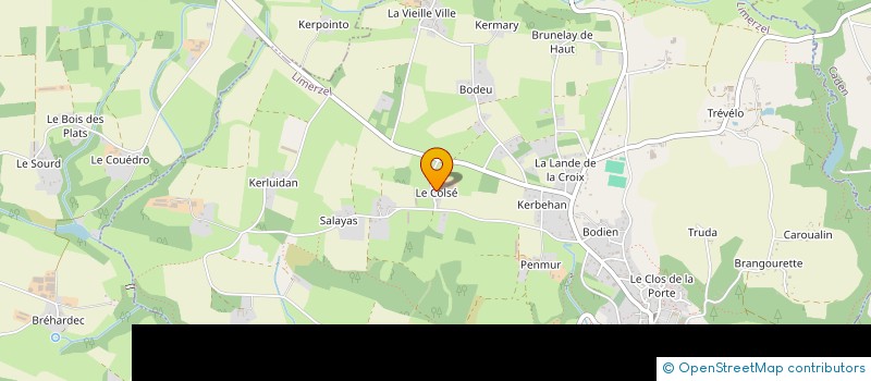 localisation de l'entreprise MONSIEUR HERVE LEBRETON  LIMERZEL